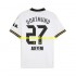 Camisola Borussia Dortmund Karim Adeyemi 27 Homem Equipamento Terceiro 2024-2025 Manga Curta